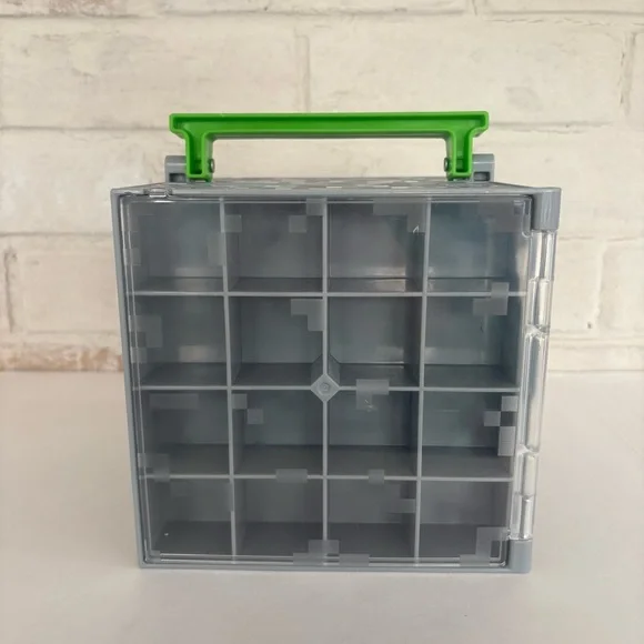 Minecraft Stone Case For Mini Figures Collector Display Case Storage Box - Picture 3 of 12